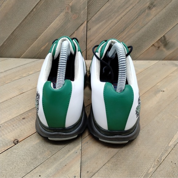 Footjoy Dryjoys North Texas Mean Green Theme Golf Shoes Womens Size‎ 7 M Green - Picture 4 of 10